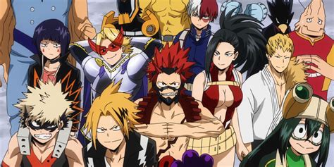 Characters in My Hero Academia .